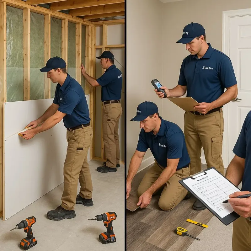 Repairs and Reconstruction process in Encino, CA
