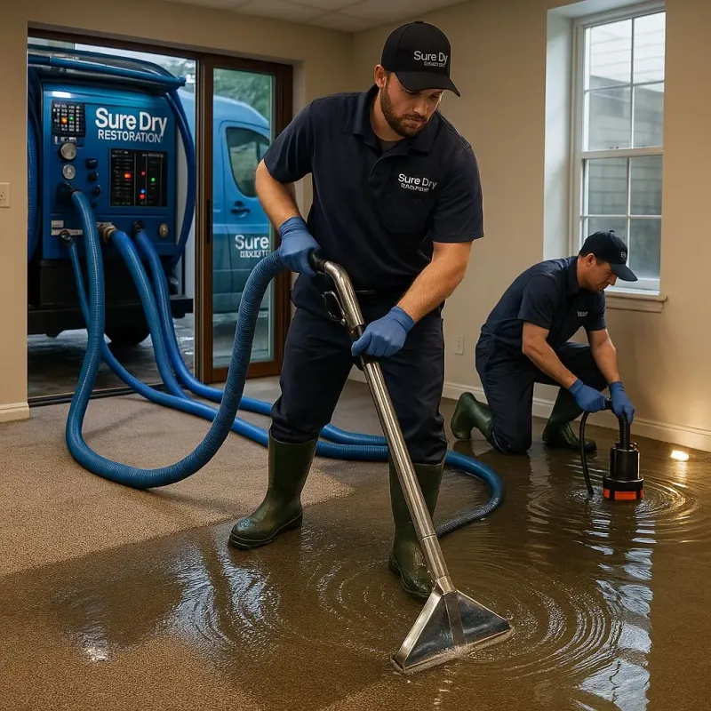Water Extraction and Removal process in Encino, CA